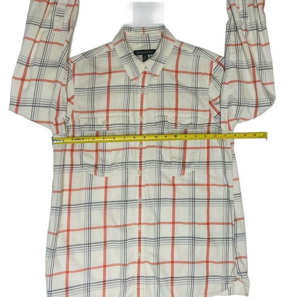 Banana Republic Women's Lg. Sleeve Button-up Shirt, Multicolor Plaid, Size Small - Picture 8 of 10